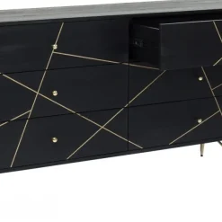 Best Dressoir Gold Vein Kasten|Lage Kasten & Dressoirs