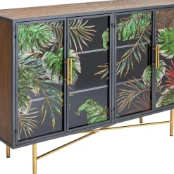 Clearance Dressoir Jungle 135x95cm Lage Kasten & Dressoirs