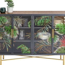 Clearance Dressoir Jungle 135x95cm Lage Kasten & Dressoirs