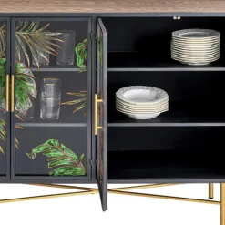 Clearance Dressoir Jungle 135x95cm Lage Kasten & Dressoirs