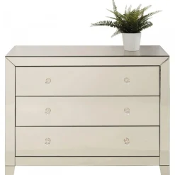 Clearance Dressoir Luxury Champagne 3 Lades Kasten|Lage Kasten & Dressoirs
