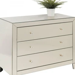 Clearance Dressoir Luxury Champagne 3 Lades Kasten|Lage Kasten & Dressoirs