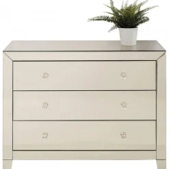 Clearance Dressoir Luxury Champagne 3 Lades Kasten|Lage Kasten & Dressoirs