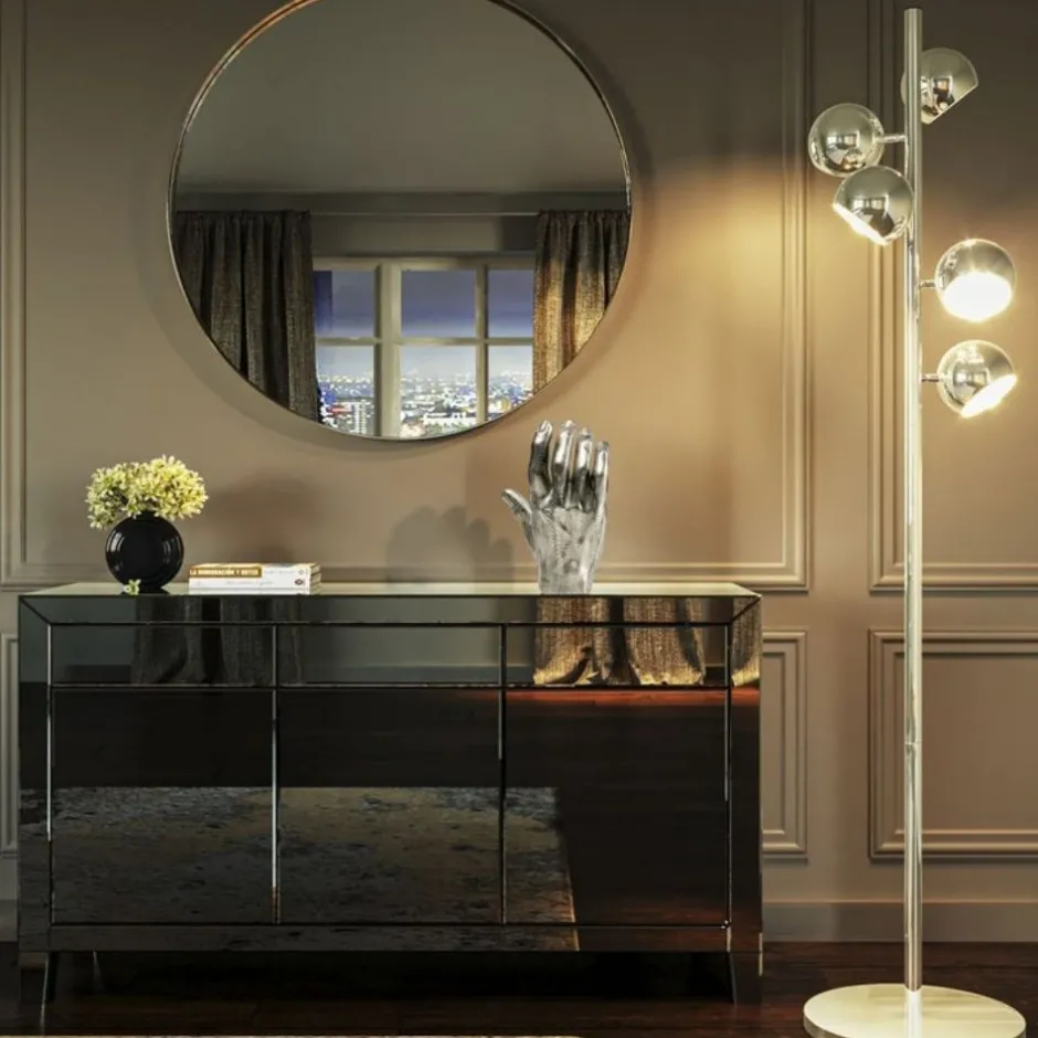 Flash Sale Dressoir Luxury Push Grijs Lage Kasten & Dressoirs|Tuinmeubelen