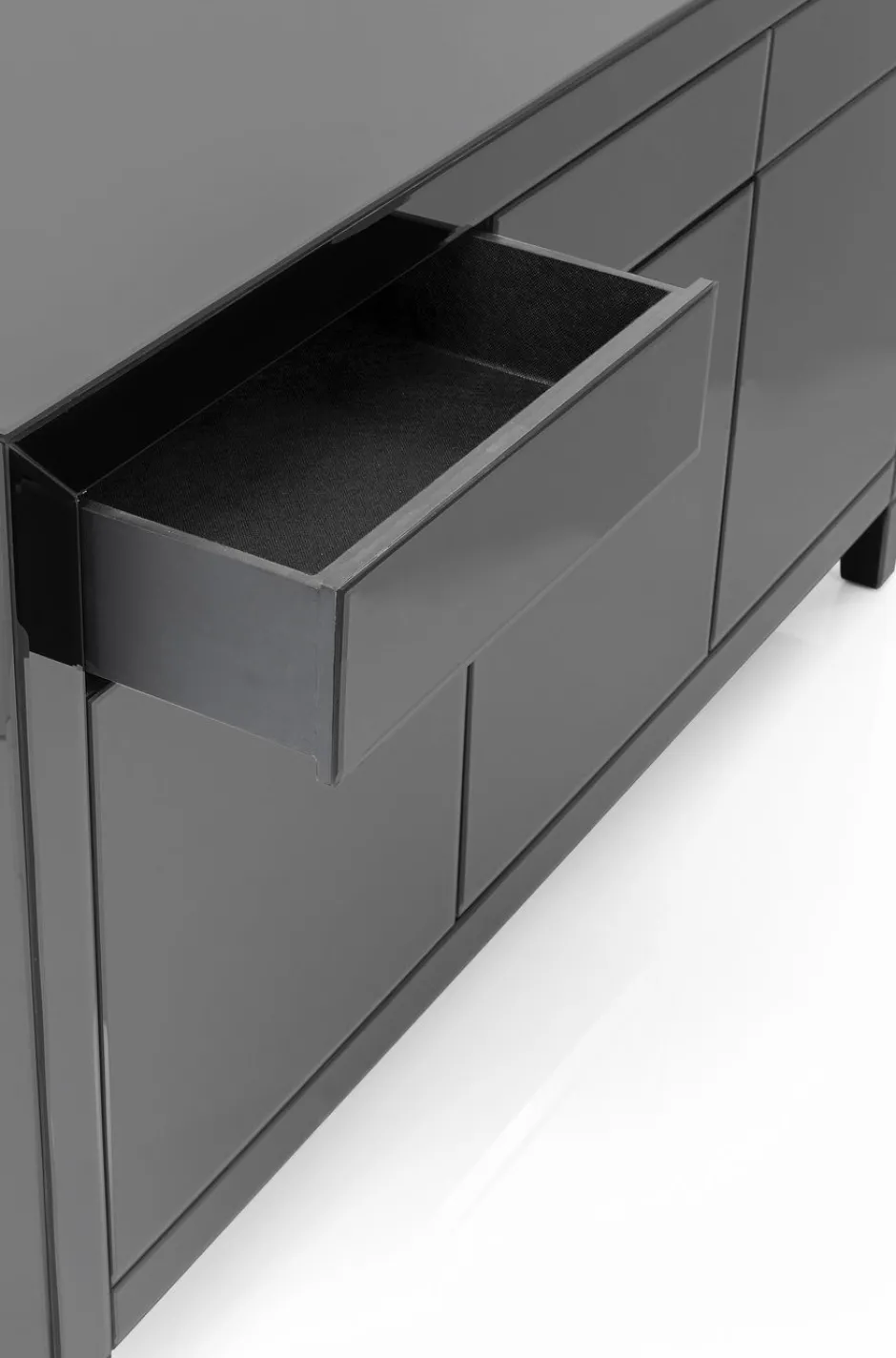 Flash Sale Dressoir Luxury Push Grijs Lage Kasten & Dressoirs|Tuinmeubelen