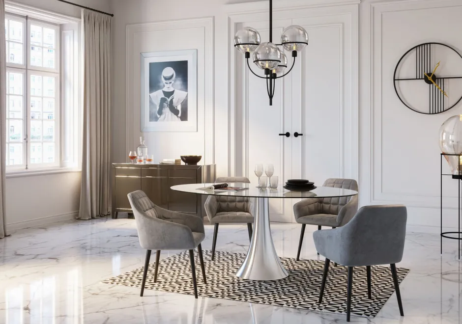 Flash Sale Dressoir Luxury Push Grijs Lage Kasten & Dressoirs|Tuinmeubelen