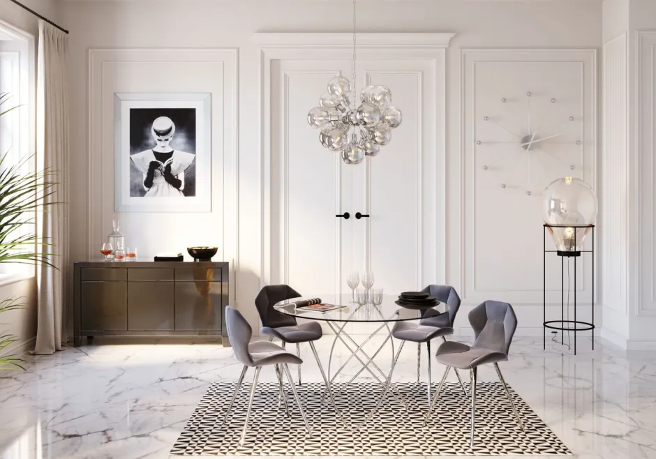 Flash Sale Dressoir Luxury Push Grijs Lage Kasten & Dressoirs|Tuinmeubelen