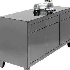 Flash Sale Dressoir Luxury Push Grijs Lage Kasten & Dressoirs|Tuinmeubelen