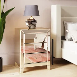 Fashion Dressoir Small Luxury 3 Lades Kasten|Lage Kasten & Dressoirs