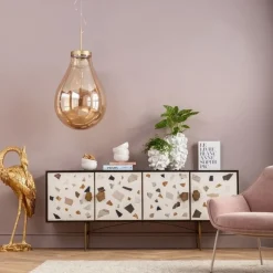 Best Sale Dressoir Terrazzo 183cm Kasten|Lage Kasten & Dressoirs