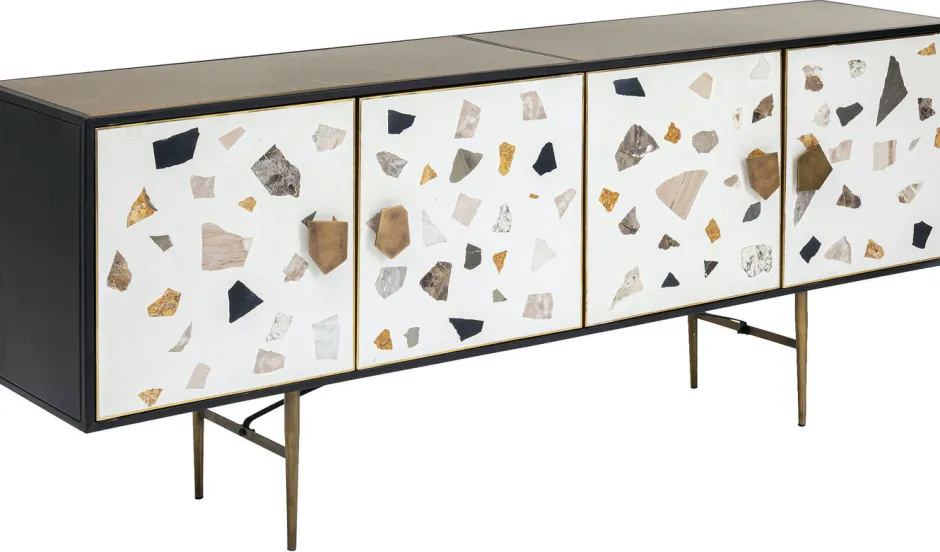 Best Sale Dressoir Terrazzo 183cm Kasten|Lage Kasten & Dressoirs