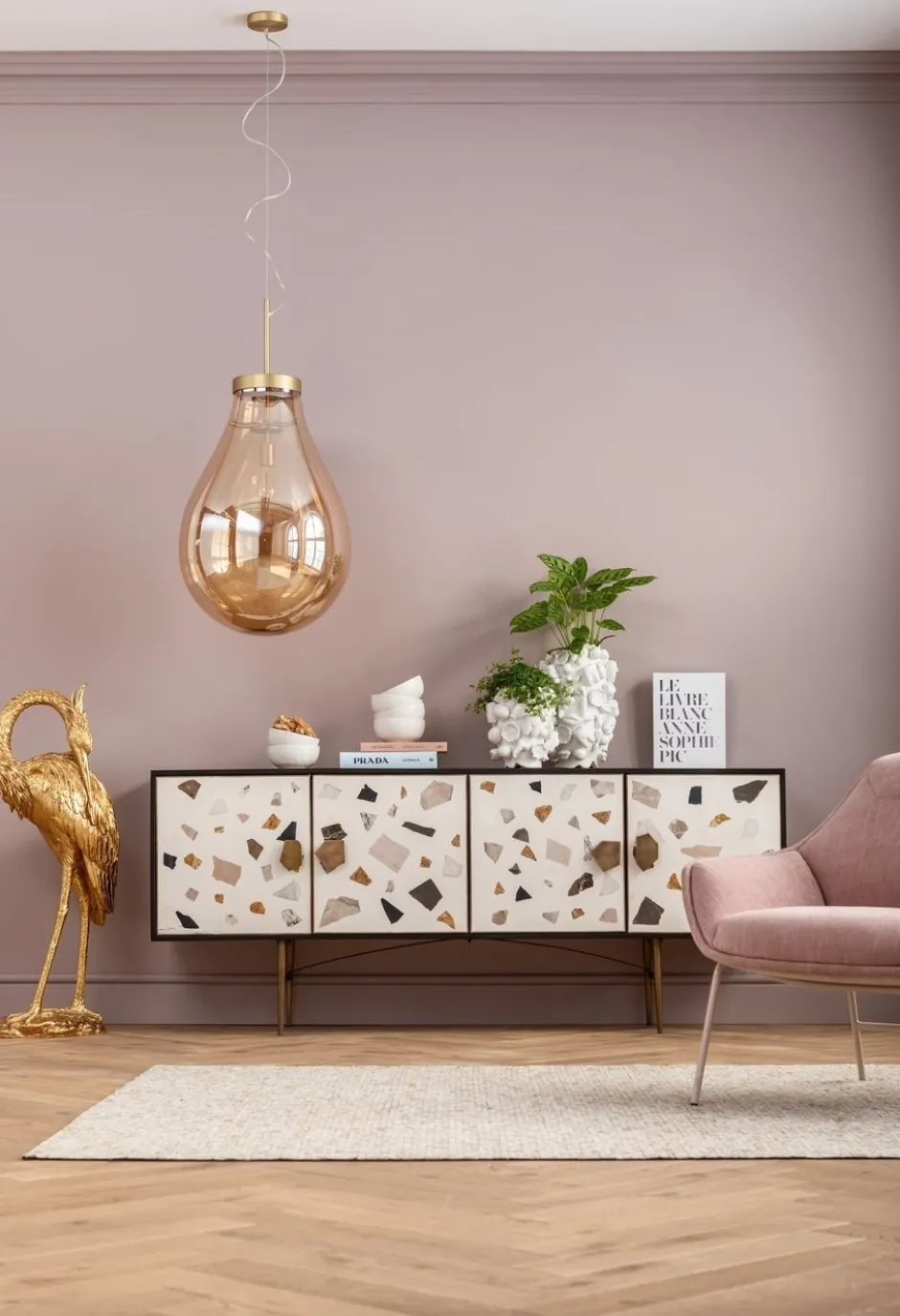 Best Sale Dressoir Terrazzo 183cm Kasten|Lage Kasten & Dressoirs