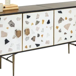 Best Sale Dressoir Terrazzo 183cm Kasten|Lage Kasten & Dressoirs