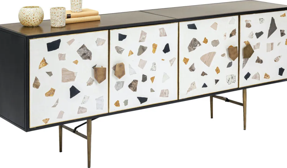 Best Sale Dressoir Terrazzo 183cm Kasten|Lage Kasten & Dressoirs