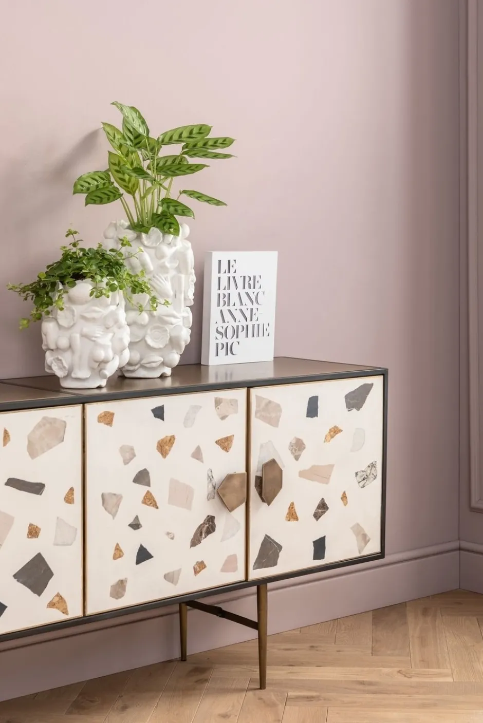 Best Sale Dressoir Terrazzo 183cm Kasten|Lage Kasten & Dressoirs