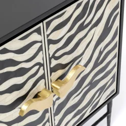 Outlet Dressoir Zebra 160x80cm Kasten|Lage Kasten & Dressoirs