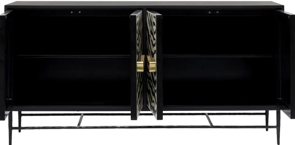 Outlet Dressoir Zebra 160x80cm Kasten|Lage Kasten & Dressoirs