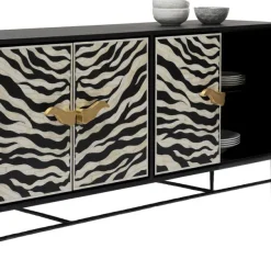 Outlet Dressoir Zebra 160x80cm Kasten|Lage Kasten & Dressoirs