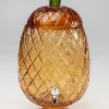 Online Drink Dispenser Pineapple Amber (2-delig) Servies & Tafelaccessoires|Kasten