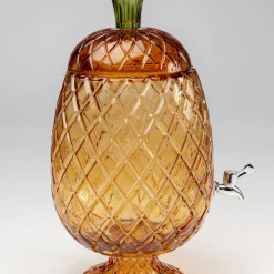 Online Drink Dispenser Pineapple Amber (2-delig) Servies & Tafelaccessoires|Kasten
