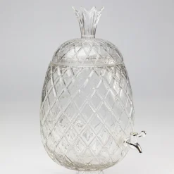 Hot Drink Dispenser Pineapple Clear (2-delig) Servies & Tafelaccessoires|Kasten
