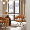 Cheap Eetkamerstoel Arabella Orange Kasten|Stoelen