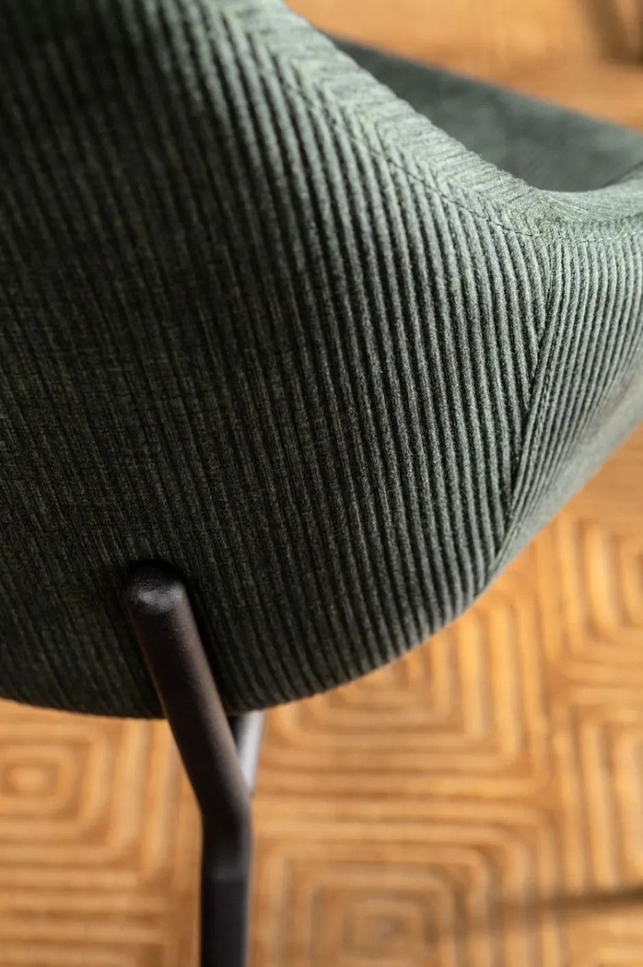 Sale Eetkamerstoel Avignon Groen Kasten|Stoelen