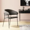 Outlet Eetkamerstoel Belle Anthracite (Set Van 2) Kasten|Stoelen