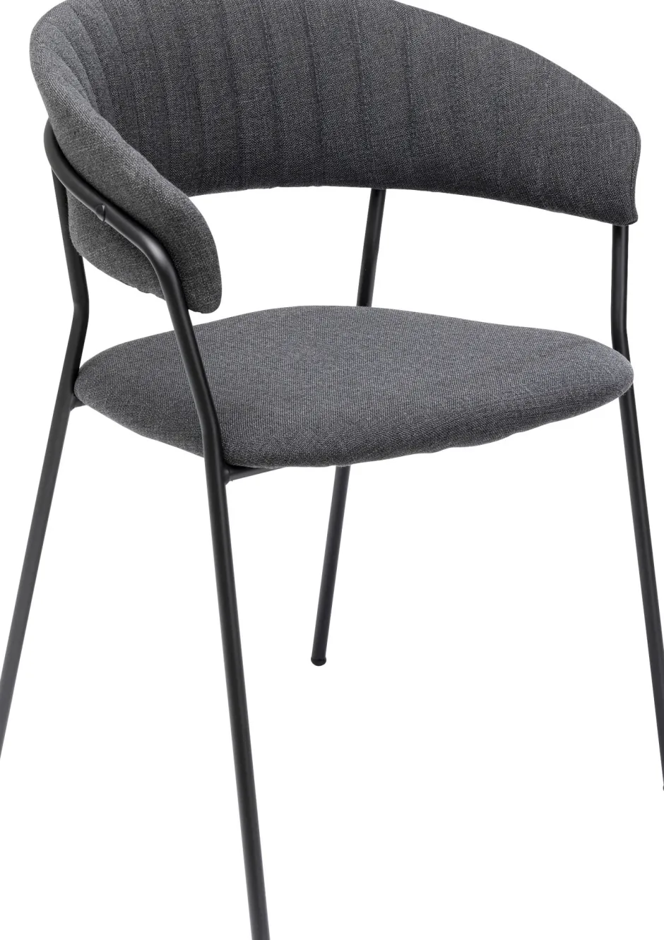 Outlet Eetkamerstoel Belle Anthracite (Set Van 2) Kasten|Stoelen