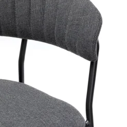 Outlet Eetkamerstoel Belle Anthracite (Set Van 2) Kasten|Stoelen