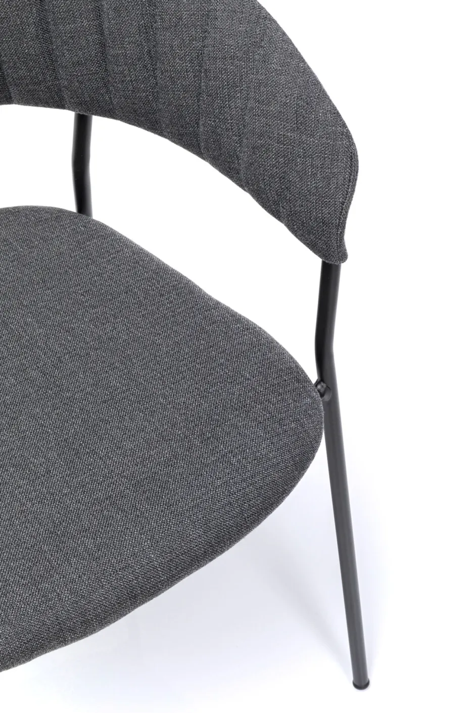 Outlet Eetkamerstoel Belle Anthracite (Set Van 2) Kasten|Stoelen
