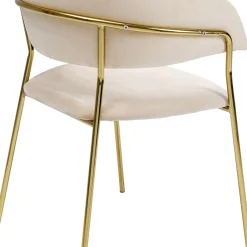Best Eetkamerstoel Belle Creme (2-delig) Kasten|Stoelen