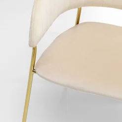 Best Eetkamerstoel Belle Creme (2-delig) Kasten|Stoelen