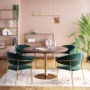 Store Eetkamerstoel Belle Groen Kasten|Stoelen