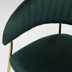 Store Eetkamerstoel Belle Groen Kasten|Stoelen