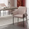 New Eetkamerstoel Bess Beige Flitter Kasten|Stoelen