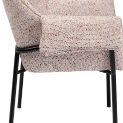 New Eetkamerstoel Bess Beige Flitter Kasten|Stoelen