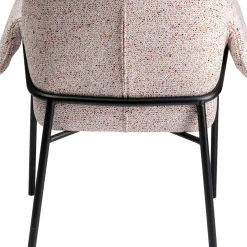 New Eetkamerstoel Bess Beige Flitter Kasten|Stoelen