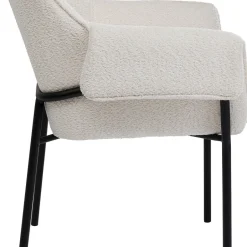 Fashion Eetkamerstoel Bess Cream Kasten|Stoelen