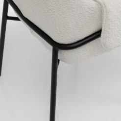Fashion Eetkamerstoel Bess Cream Kasten|Stoelen