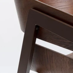 Outlet Eetkamerstoel Biarritz Brown Kasten|Stoelen