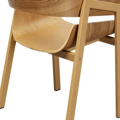 Cheap Eetkamerstoel Biarritz Nature Stoelen