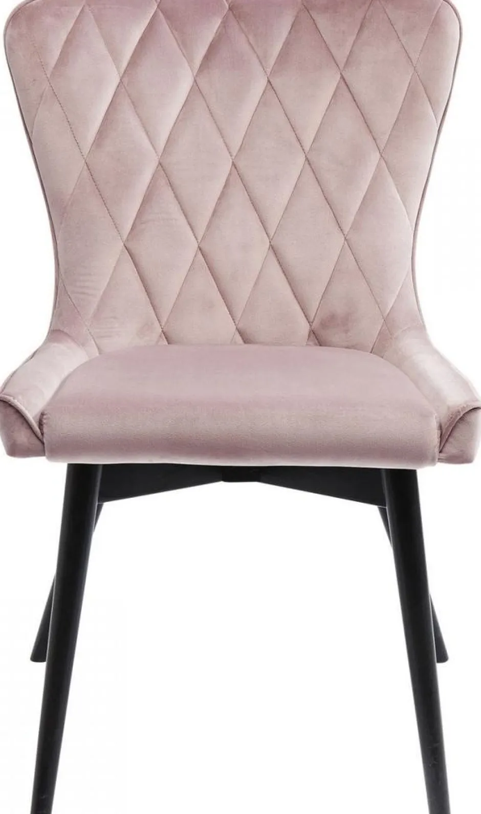 New Eetkamerstoel Black Marshall Fluweel Roze Kasten|Stoelen