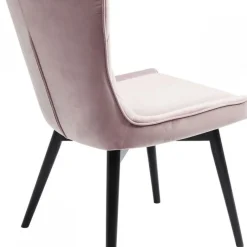 New Eetkamerstoel Black Marshall Fluweel Roze Kasten|Stoelen
