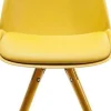 Online Eetkamerstoel Candy World Mustard Kasten|Stoelen