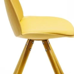 Online Eetkamerstoel Candy World Mustard Kasten|Stoelen