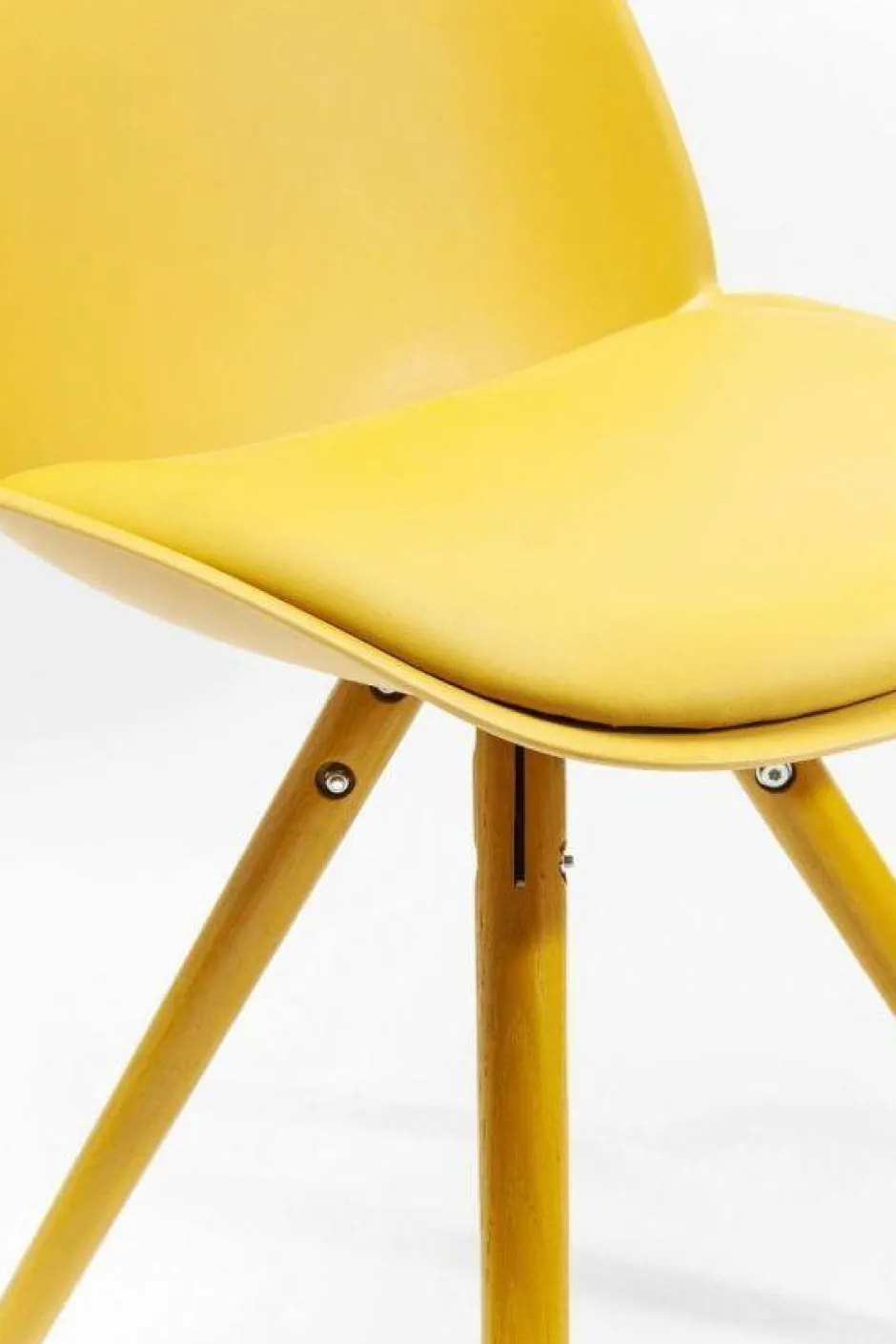 Online Eetkamerstoel Candy World Mustard Kasten|Stoelen