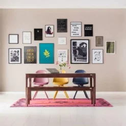 Online Eetkamerstoel Candy World Mustard Kasten|Stoelen