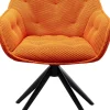 New Eetkamerstoel Carlito Mesh Orange Stoelen|Tuinmeubelen