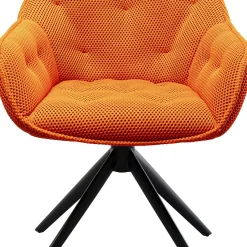 New Eetkamerstoel Carlito Mesh Orange Stoelen|Tuinmeubelen